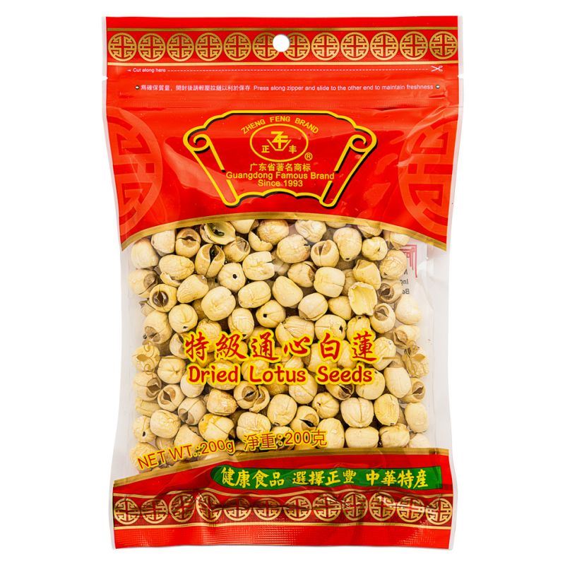 Zheng Feng Dried Lotus Seeds 正豐 特級通心白蓮