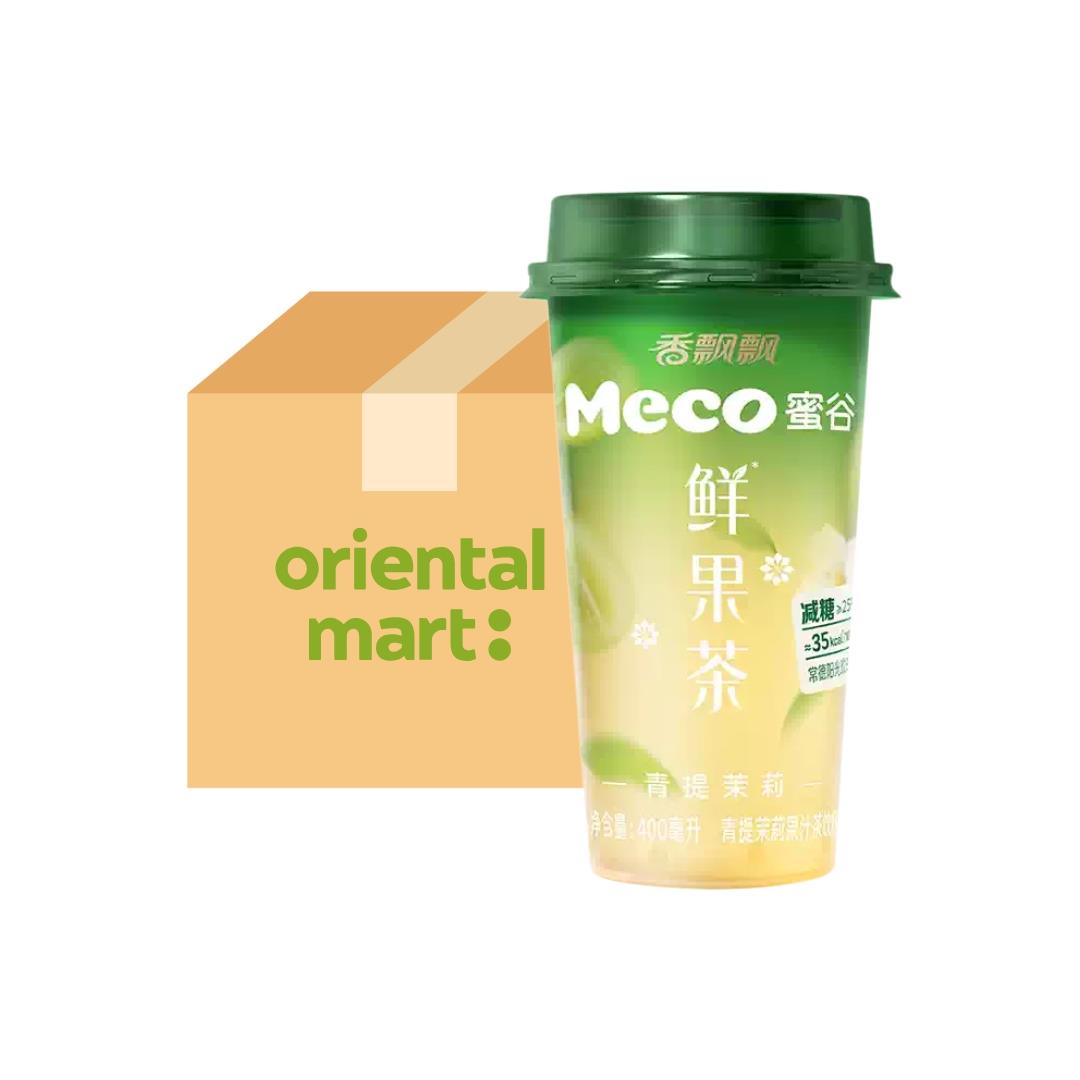 Xiang Piao Piao Meco Apricot & Grape Jasmine Tea (Case of 15) 香飄飄 蜜谷鮮果茶 (青提茉莉) (15杯)