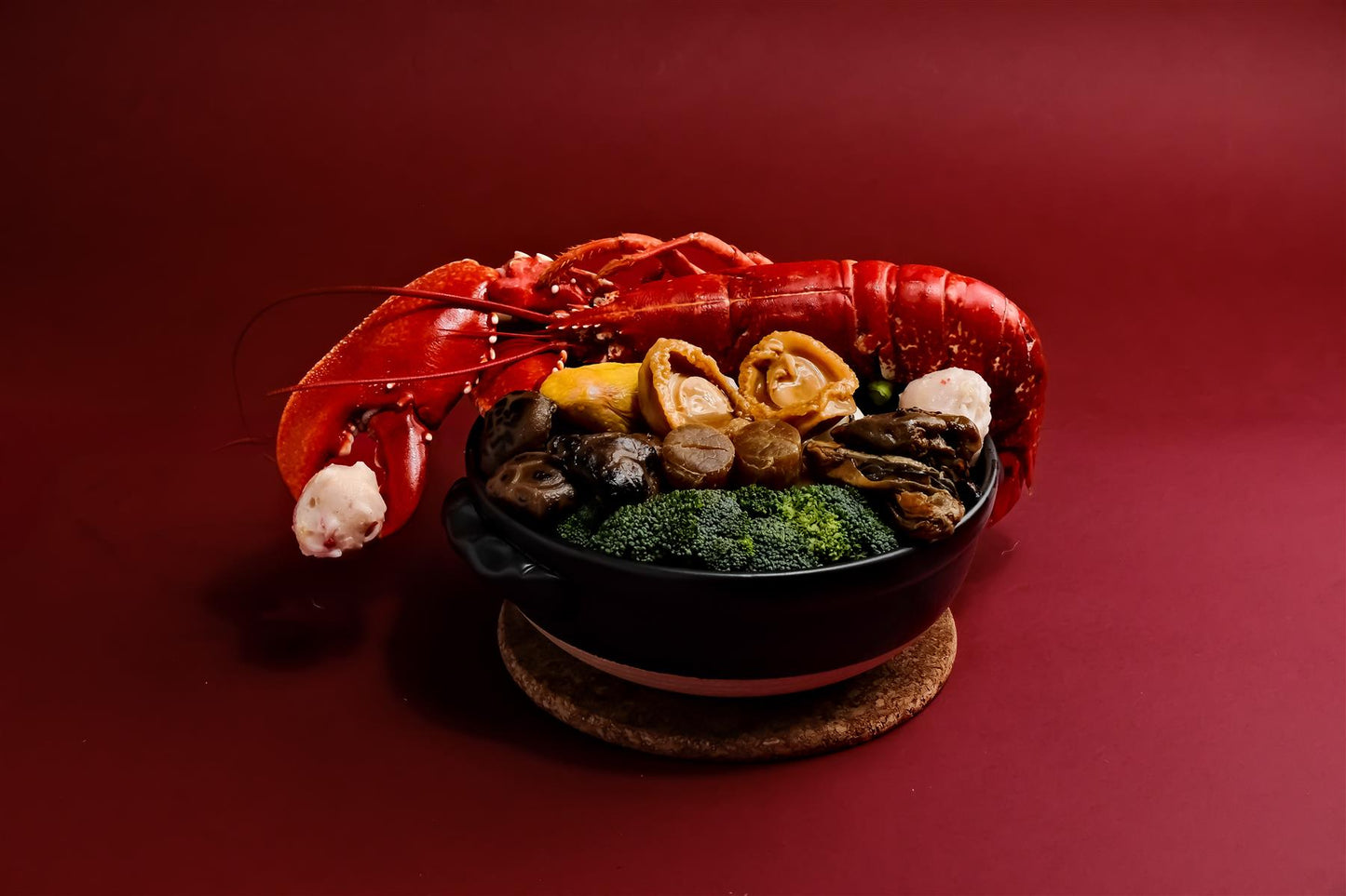 Under the Same Moon x Hing Wah Lobster & 8-Head Abalone Poon Choi 一個月亮 x 興華【二人盛宴】龍蝦八頭鮑魚盆菜